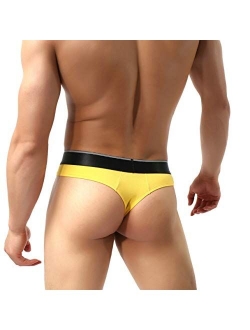 Hot Men's Thong Underwear, Men's Butt-Flaunting Thong Undie, Mens Underwear Showing Off Bubble Butt