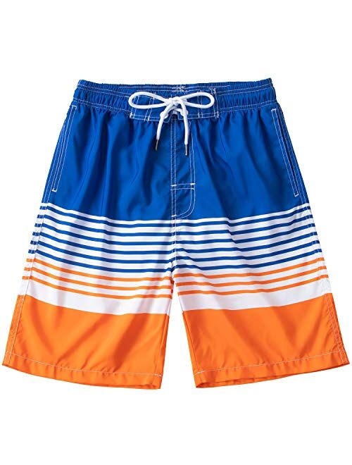 KAILUA SURF Mens Swim Trunks Long, Quick Dry Mens Boardshorts, 9 Inches Inseam Mens Bathing Suits with Mesh Lining