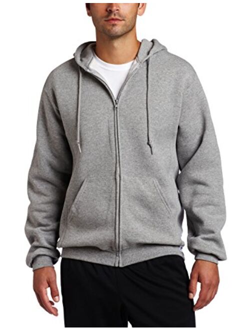 Russell Athletic Men's Dri Power Full Zip Fleece fusion knit Hoodie Jacket