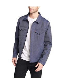 Men's Soft Shell Classic Trucker Jacket (Regular and Big and Tall Sizes)