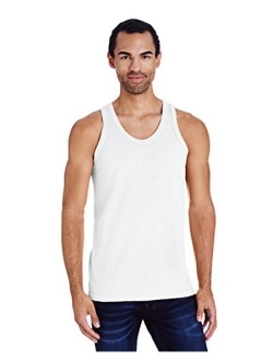 Cotton Solid Scoop Neck Comfortwash Garment Dyed Tank Top