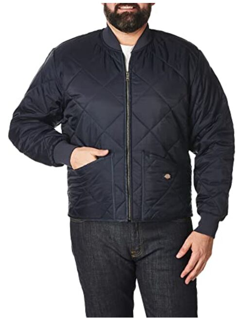 Dickies Men's Water Resistant Diamond Quilted Nylon Jacket