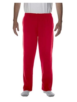 Men's Fleece Open Bottom Pocketed Pant