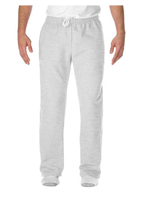 Gildan Men's Fleece Open Bottom Pocketed Pant