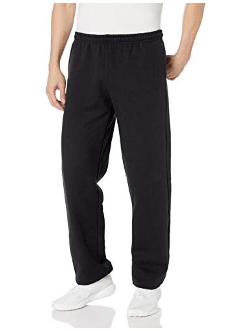 Gildan Men's Fleece Open Bottom Pocketed Pant