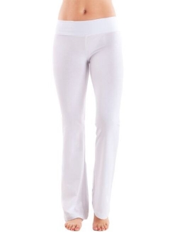 T-Party Fold Over Waist Yoga Pants