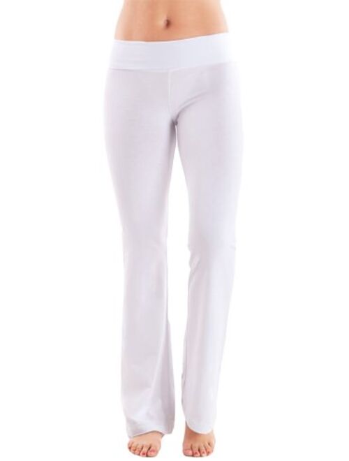 T-Party Fold Over Waist Yoga Pants