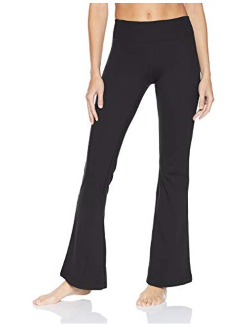 Amazon Brand - Core 10 Women's (XS-3X) Spectrum Mid Rise Wide Flare Yoga Bootcut Pant - 32"