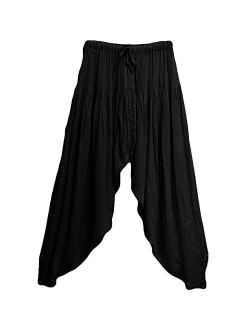 Indian Bohemian Alibaba Gypsy Hippie Meditation Yoga Gauze Clothing Harem Pants