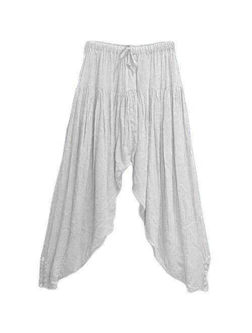 Indian Bohemian Alibaba Gypsy Hippie Meditation Yoga Gauze Clothing Harem Pants