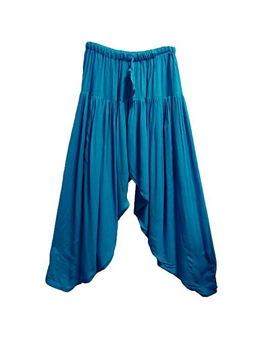 Indian Bohemian Alibaba Gypsy Hippie Meditation Yoga Gauze Clothing Harem Pants