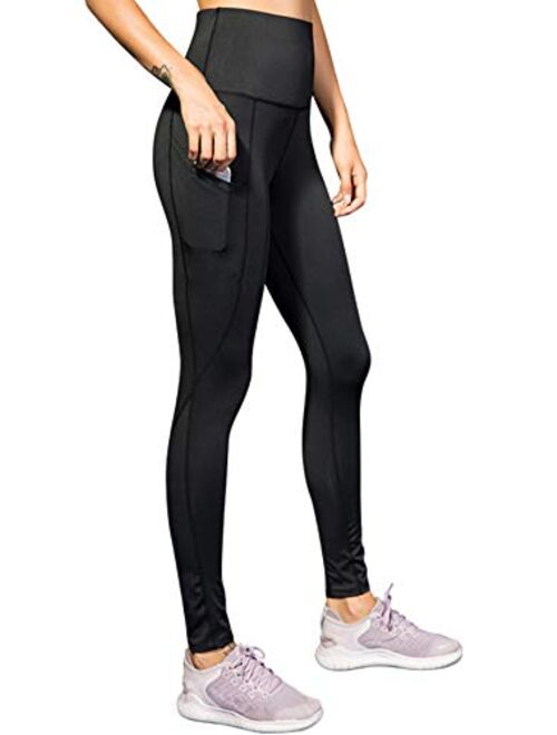 Yuerlian Women's Tights Sport Pant Gym Running Yoga Legging with Side Pocket