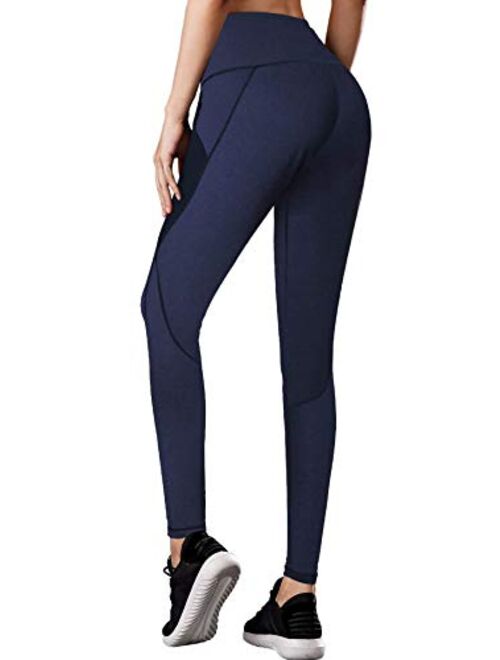 Yuerlian Women's Tights Sport Pant Gym Running Yoga Legging with Side Pocket