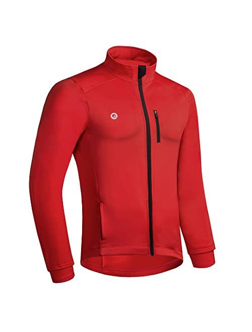 Przewalski Cycling Bike Jackets for Men Winter Thermal Running Jacket Windproof Breathable Reflective Softshell Windbreaker