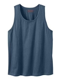 KingSize Men's Big and Tall Heavyweight Cotton Tank