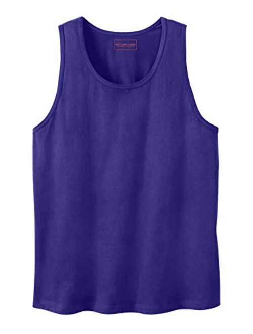 KingSize Men's Big and Tall Heavyweight Cotton Tank