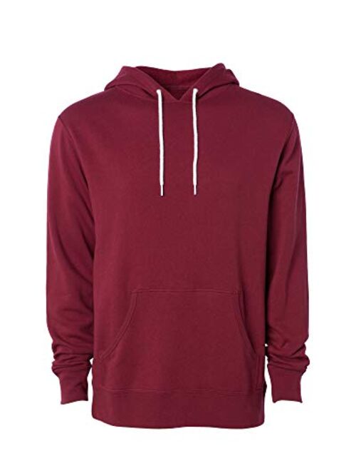 Global Blank Lightweight Hooded Fleece Pullover Sweatshirt Active Hoodies for Men & Women