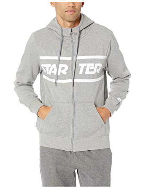 Starter Men's Zip-Up Logo Hoodie, Amazon Exclusive