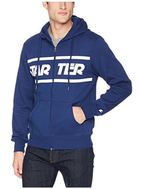 Starter Men's Zip-Up Logo Hoodie, Amazon Exclusive