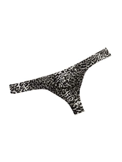 Hot Men's Leopard Print Thong G-String Underwear, Men's Leopard Print Thong Undie.