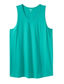 KingSize Men's Big and Tall Longer-Length Shrink-Less Lightweight Tank