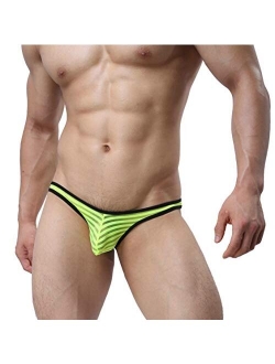 UltraHot Men's Thong Men's G-String Comfort Thong Low Raise Underwear Honey Bubble