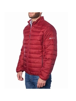 Niko Mens Down Alternative Jacket Puffer Coat Packable Warm Insulation & Lightweight