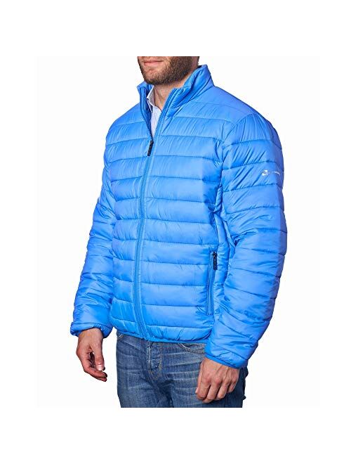 Alpine Swiss Niko Mens Down Alternative Jacket Puffer Coat Packable Warm Insulation & Lightweight