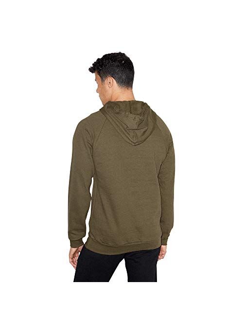 American Apparel Men's California Fleece Long Sleeve Pullover Hoodie