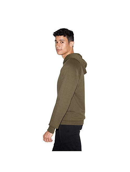 American Apparel Men's California Fleece Long Sleeve Pullover Hoodie