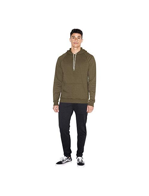 American Apparel Men's California Fleece Long Sleeve Pullover Hoodie