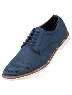 Mio Marino Mens Oxford Casual Dress Shoe