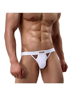 Men's Jockstrap Underwear Sexy Soft Cotton Jock Strap Athletic Supporter