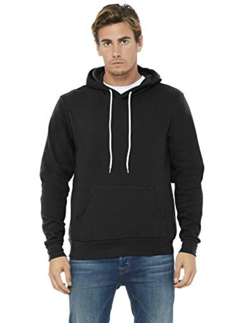 Bella + Canvas Unisex Poly-Cotton Fleece Pullover Hoodie Sweatshirt