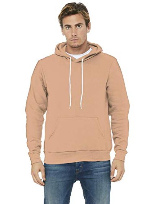 Bella + Canvas Unisex Poly-Cotton Fleece Pullover Hoodie Sweatshirt