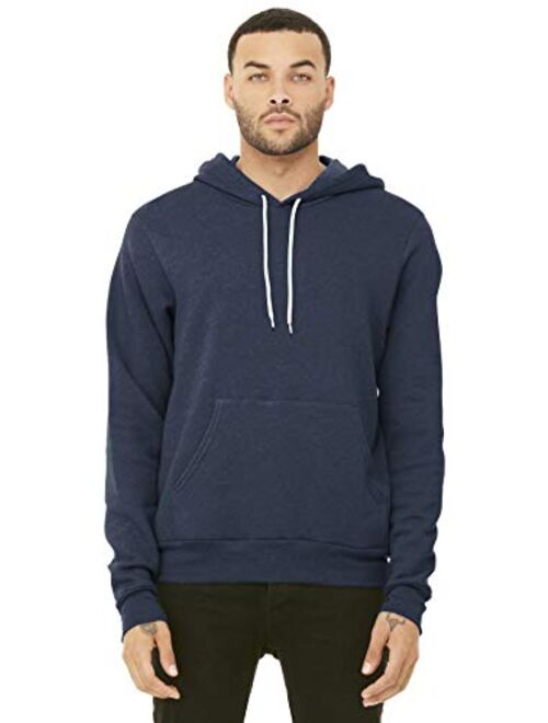 Bella + Canvas Unisex Poly-Cotton Fleece Pullover Hoodie Sweatshirt