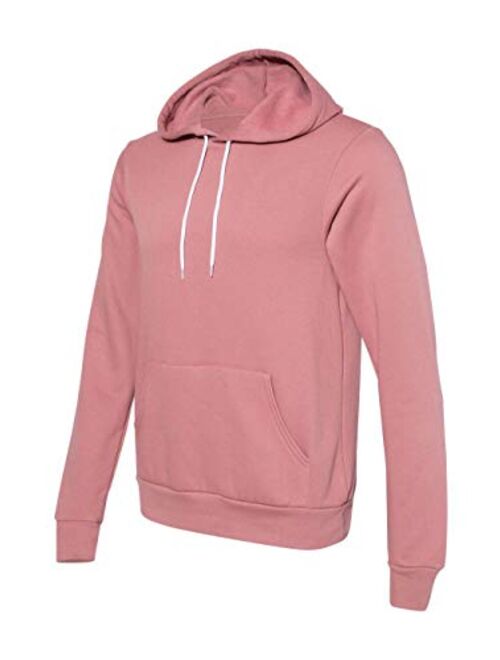 Bella + Canvas Unisex Poly-Cotton Fleece Pullover Hoodie Sweatshirt