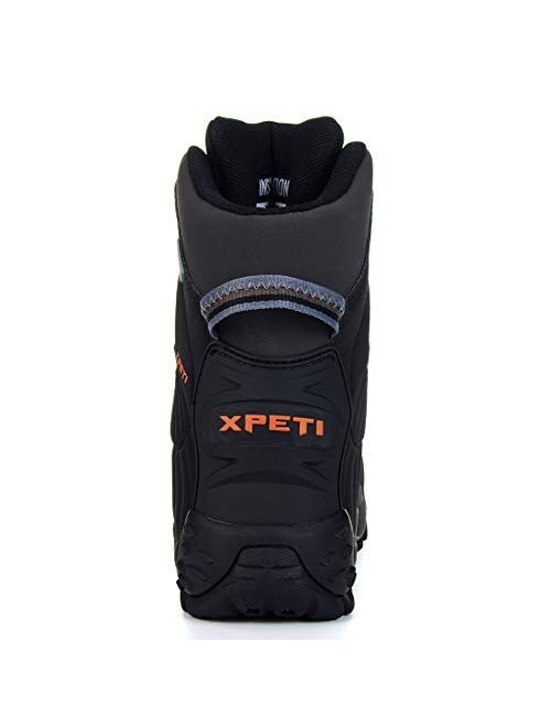 XPETI Mens Thermator Mid-Rise Waterproof Hiking Trekking Insulated Outdoor Boots