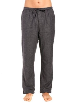 Noble Mount Twin Boat Mens Pajama Pants - 100% Cotton Flannel Mens Lounge Pants