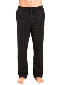 Noble Mount Twin Boat Mens Pajama Pants - 100% Cotton Flannel Mens Lounge Pants