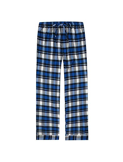 Noble Mount Twin Boat Mens Pajama Pants - 100% Cotton Flannel Mens Lounge Pants