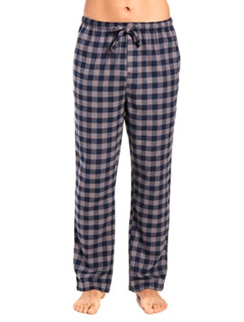 Noble Mount Twin Boat Mens Pajama Pants - 100% Cotton Flannel Mens Lounge Pants