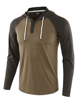 Estepoba Mens Casual Athletic Fit Lightweight Active Sports Jersey Shirt Hoodie