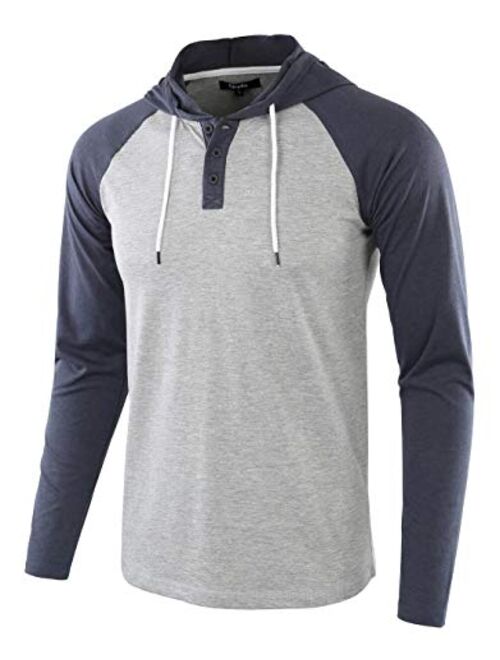 Estepoba Mens Casual Athletic Fit Lightweight Active Sports Jersey Shirt Hoodie