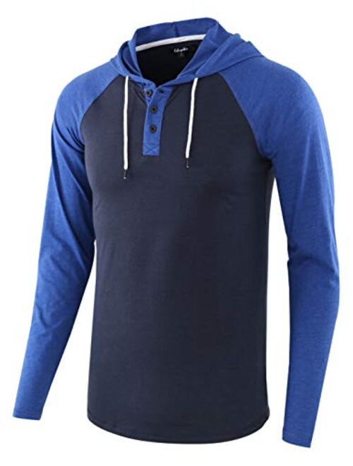 Estepoba Mens Casual Athletic Fit Lightweight Active Sports Jersey Shirt Hoodie