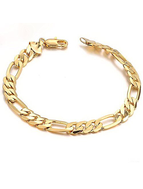 Heavy Mens Bracelet Chain 316L Stainless Steel Silver Gold Black Color Punk  Double Curb Cuban Rombo Link 10/15mm 7-11inch