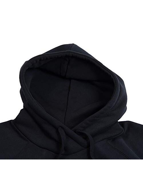 FORBIDEFENSE Men's Pullover Fleece Hoodie Long Sleeve Hooded Sweatshirt