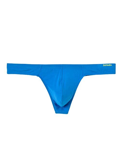 Zonbailon Men's Thong Sexy G-String Butt Flaunting Tongs Undie T-Back  Underwears