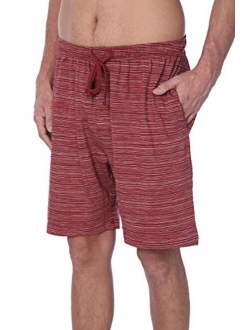 Men's Jersey Knit Pajama Shorts Lounge Shorts Available in Plus Size