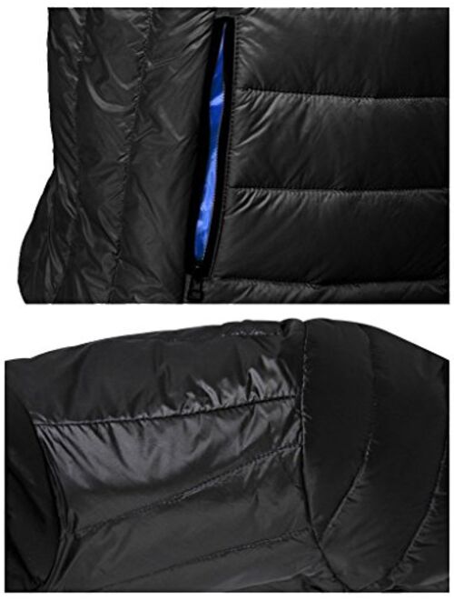 ZSHOW Men's Down Jacket Packable Stand Collar Down Outerwear Coat